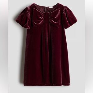 h and m red velvet dress Velvet Dress